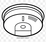 smoke alarm clip art 4