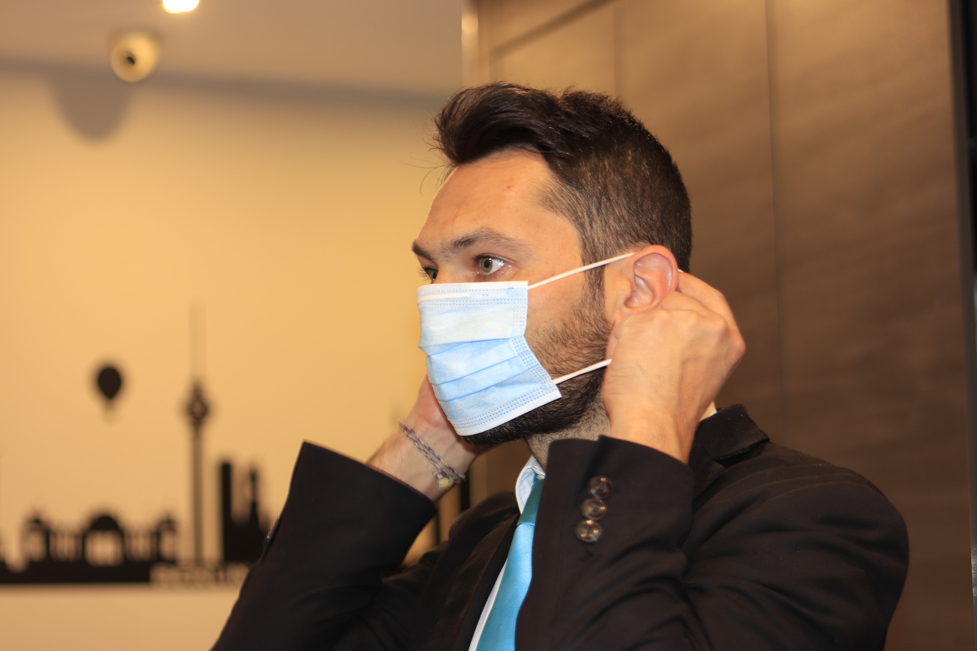 face mask in office