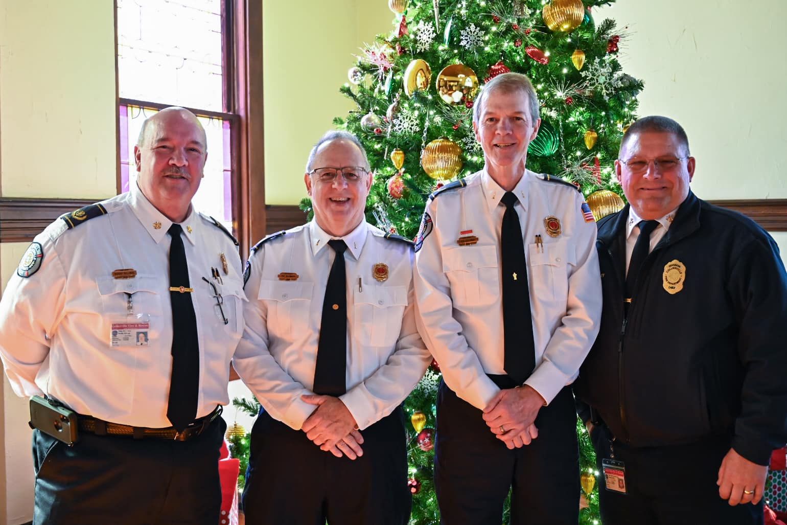 Chief Billings, Lt. McGrath, Lt. Billings, Chief Kelley