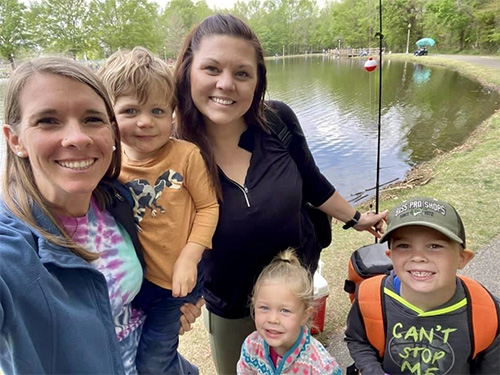 Fishing Family