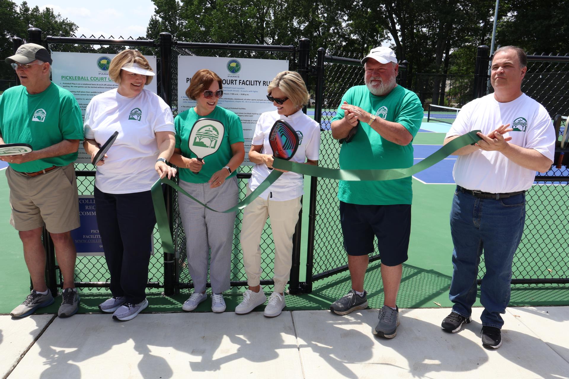 BMA Pickleball Suggs Ribbon Cutting