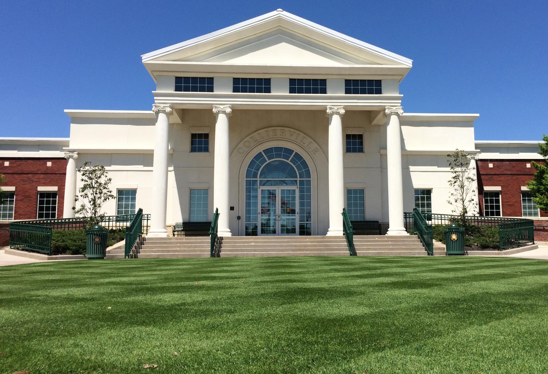 front of town hall